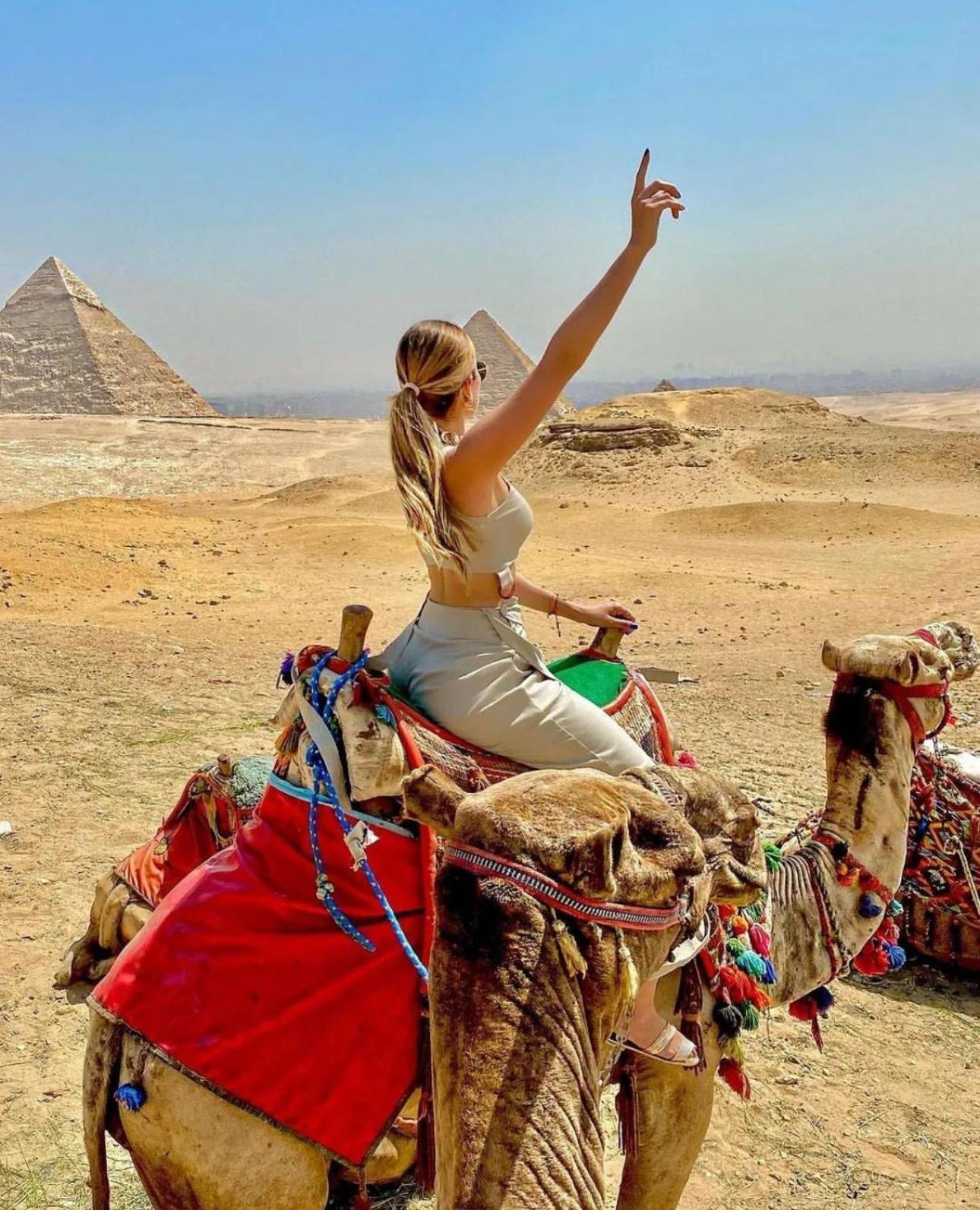 The Platinum Pyramid View Inn Kafret el-Gabal Esterno foto
